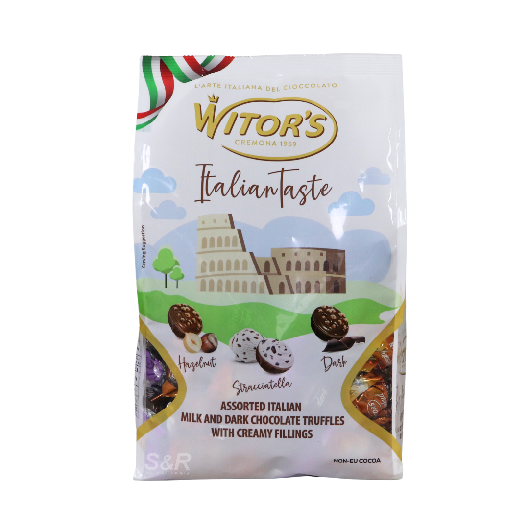 Witor's Assorted Italian Milk & Dark Chocolate Truffles 700g